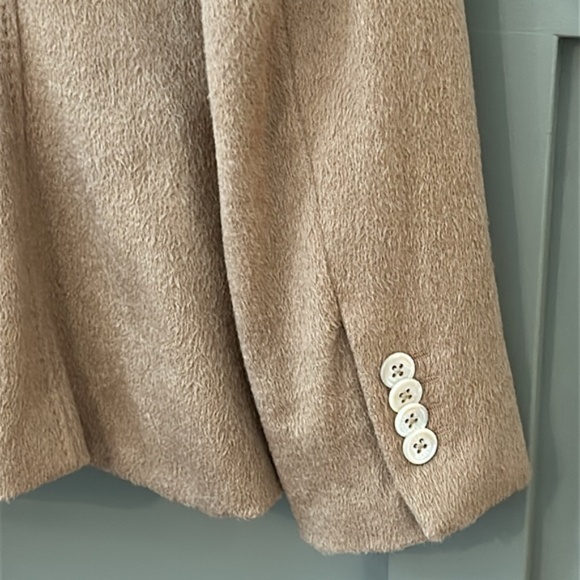 Brooks Brothers Loro Piana Baby Camel Hair Blazer Jacket Size 10P - Picture 12 of 15